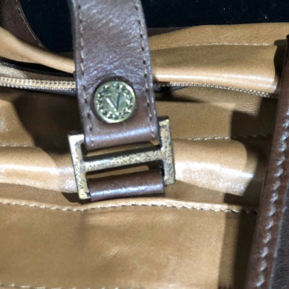 Valentina Brown Leather Handbag - Picture 2 of 6